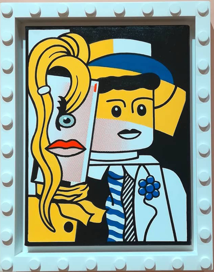 Stepping Out By Roy Lichtenstein