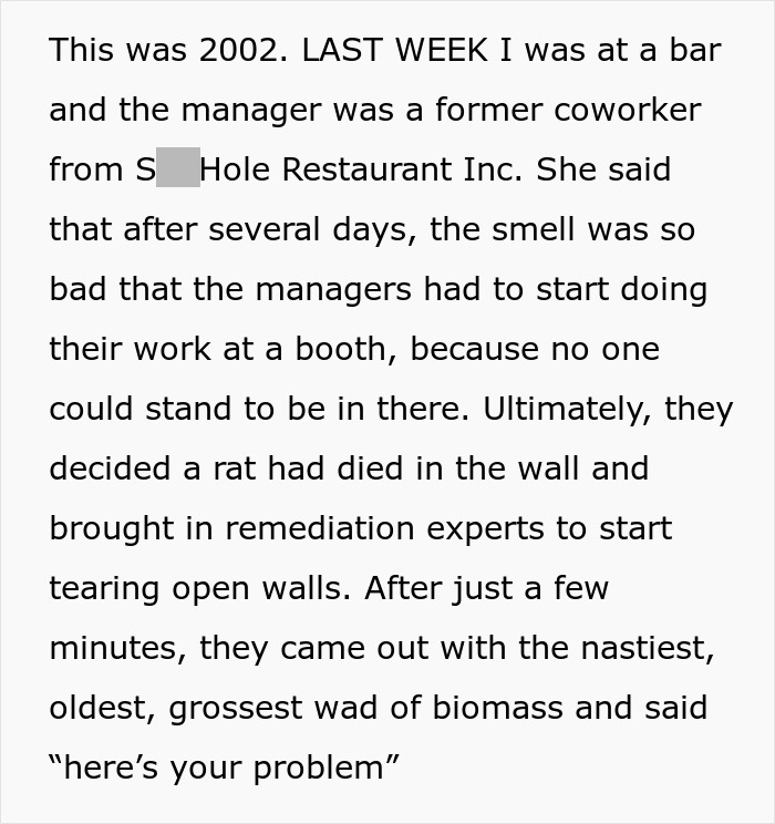 The Internet Is Loving This Stinky Revenge On A Greedy Boss Who Tried To Steal $4,000 From Employee The Internet Is Loving This Stinky Revenge On A Greedy Boss Who Tried To Steal $4,000 From Employee