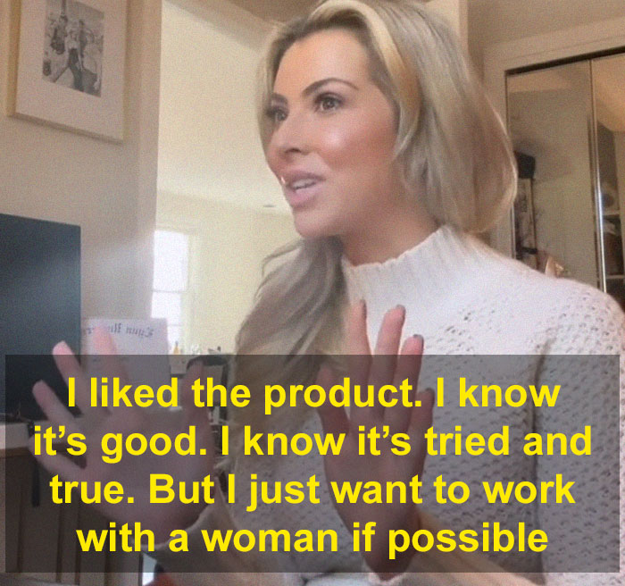 Woman Catches Vendors Having 'Locker Room' Chats About Her During A Meeting, Cancels The Sale Despite VP's Desperate Attempts To Save It Woman Catches Vendors Having 'Locker Room' Chats About Her During A Meeting, Cancels The Sale Despite VP's Desperate Attempts To Save It