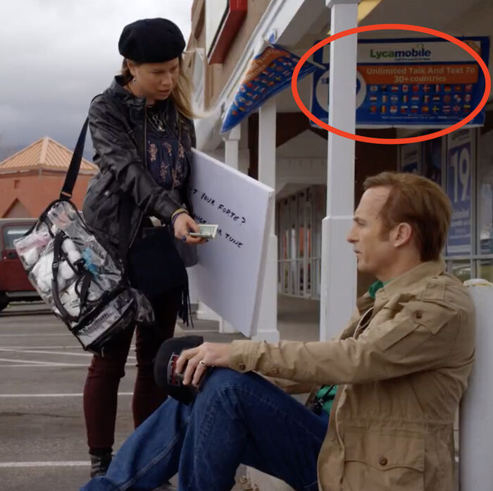 Better Call Saul (S3e07) An Ad For Lycamobile Is Visible, Which Launched In The Us In 2013, 11 Years After The Show Takes Place