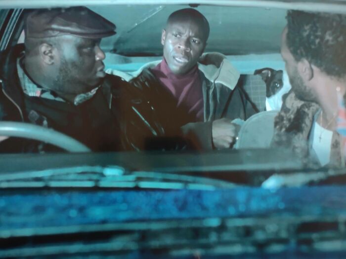 In Snatch (2000) When Tyrone Backs The Car Into The Van And Is Mocked By Sol & Vincent For Not Seeing It, There Is Clearly No Rear View Mirror In The Car