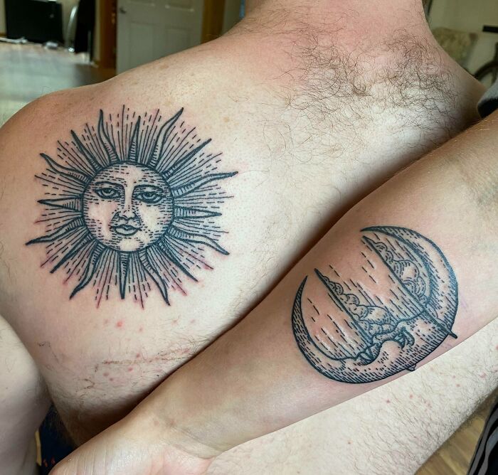 Sibling Tattoos Done For My Sister And Me