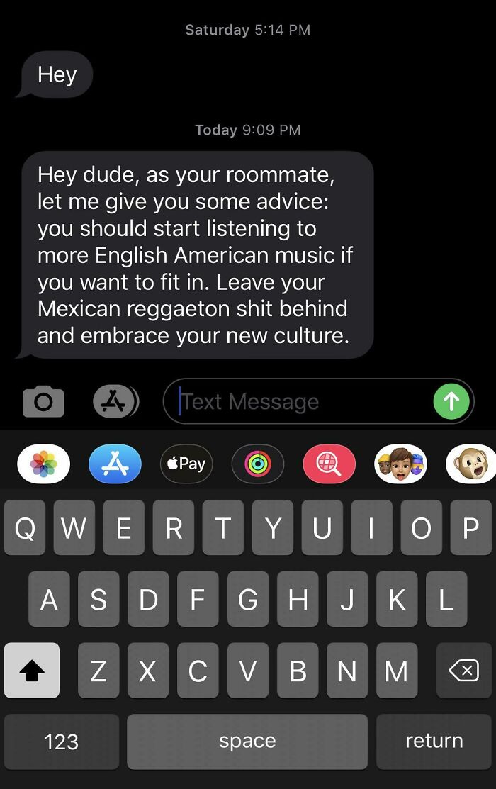 I Guess My Latino Culture Triggered My Roommate 😔