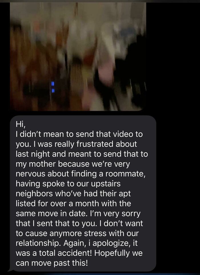 Roommate Sent Me A Video Of Herself And Our Other Roommate Going Through My Room And Things While Sh**talking How It Looks (I’ve Been Staying With Family But Emphasized My Room Is Still A Private, Personal Space I Don’t Want Others In) — Love Them :)