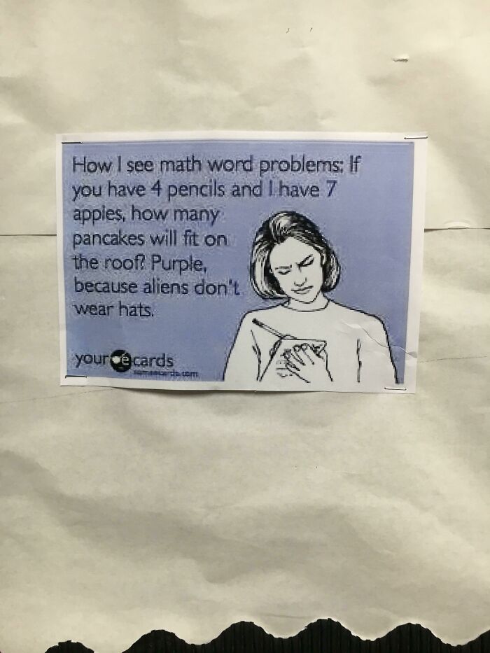 My Math Teacher Thinks He’s Funny
