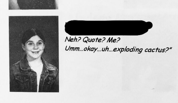 My Eighth Grade Yearbook Quote Makes Me Cringe Eighteen Years Later