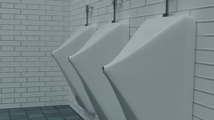 Splash-Proof Urinals