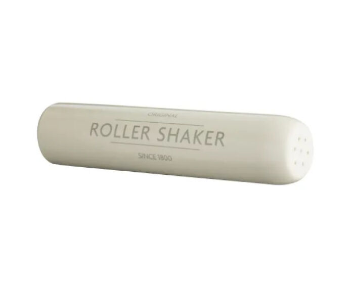 Mason Cash Combined Rolling Pin And Salt Shaker, For When You Want To Roll Out Your Dough And Salt Your Table At The Same Time
