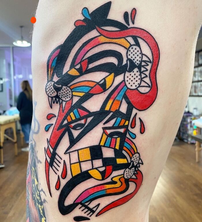 Abstract Traditional By Joey Cassina At Riverside Tattoo Knoxville, TN