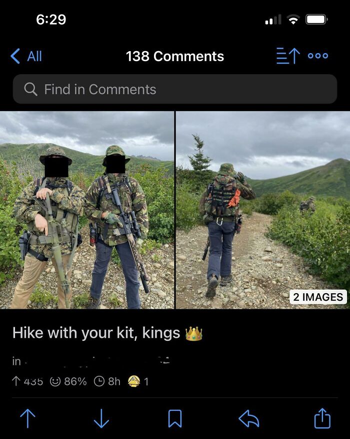 Going On A Hike With The Ar-15s, How Else Is Everyone Going To Know How Bad**s I Am?