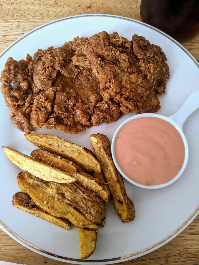 Vegan Fried Chicken Made With Oyster Mushrooms I Foraged