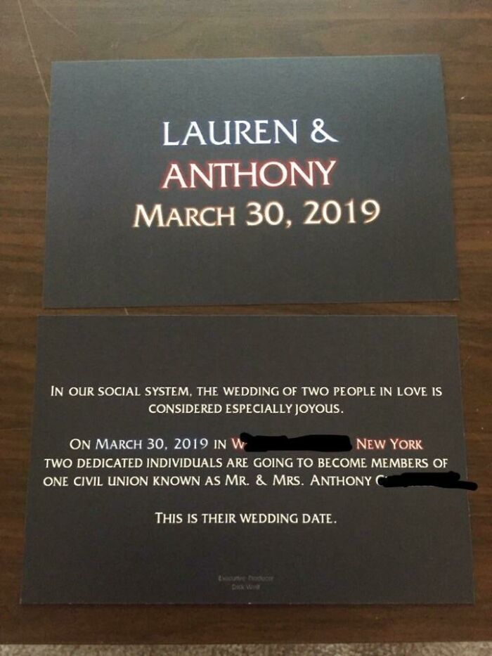 I Couldn’t Find A Law & Order Save The Date, So I Made My Own!