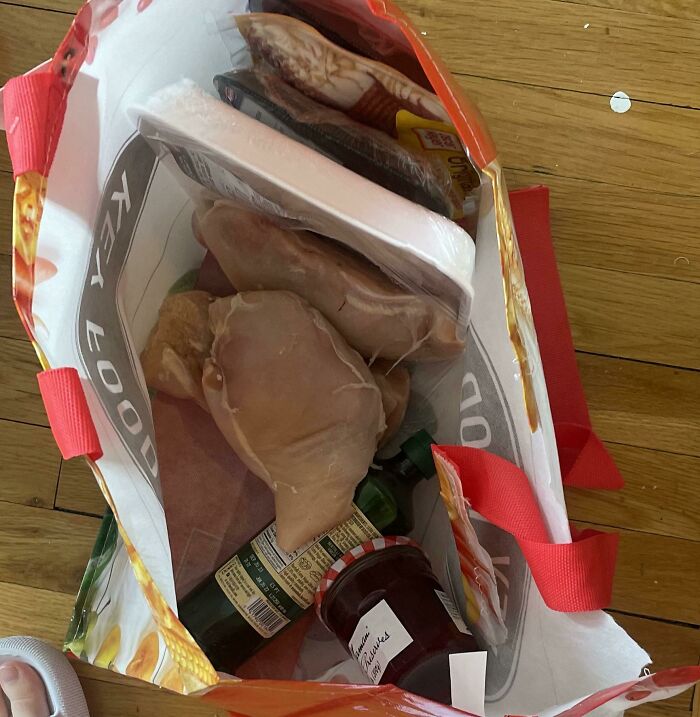 Ordered From Instacart For The First Time And This Is How The Chicken Came