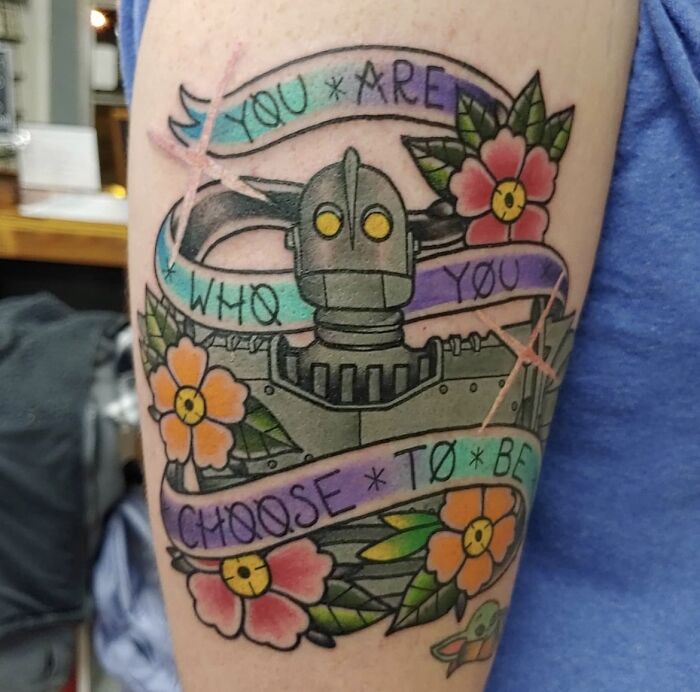 The Iron Giant By Rudy At Broad Street Tattoo Studio - Augusta, GA