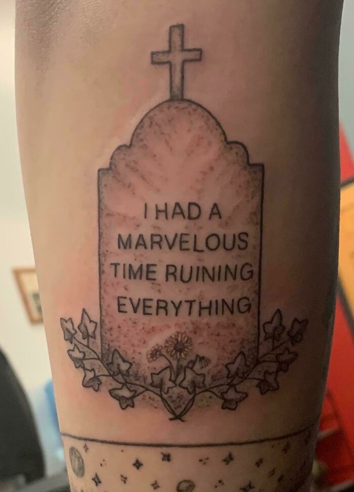 Charming, If A Little Gauche. Done By Krista Jones At Red Raven In Utica, NY