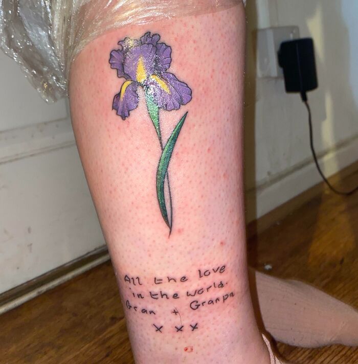 Memorial Tattoo For My Gran, South Wales (UK) The Emporium By Hollz