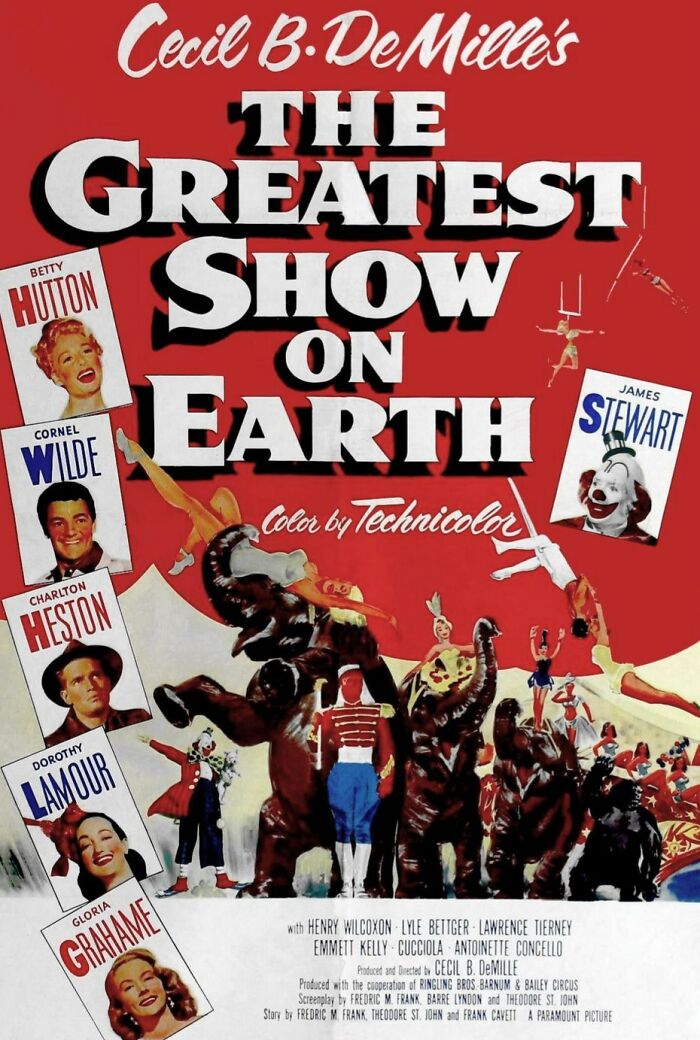 poster of The Greatest Show On Earth movie