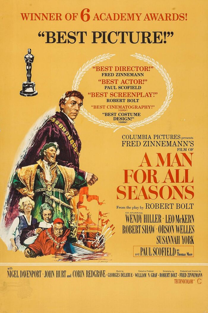 poster of A Man For All Seasons movie