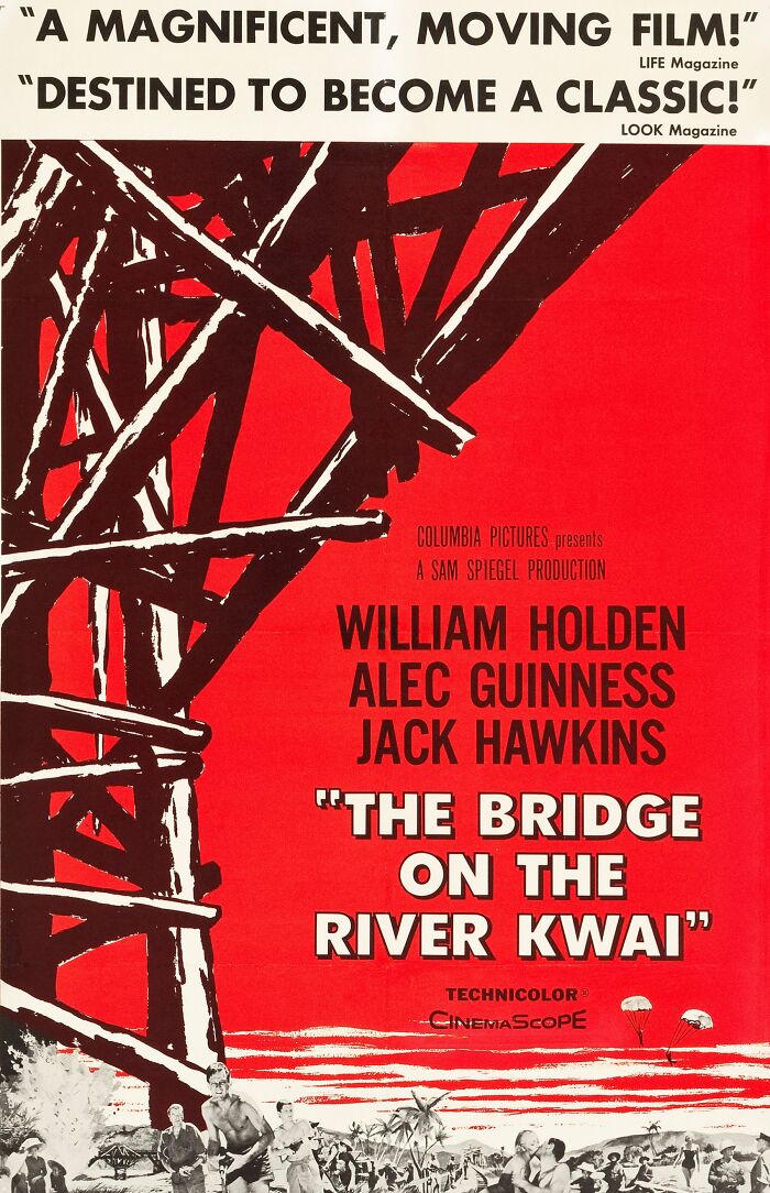 poster The Bridge On The River Kwai movie