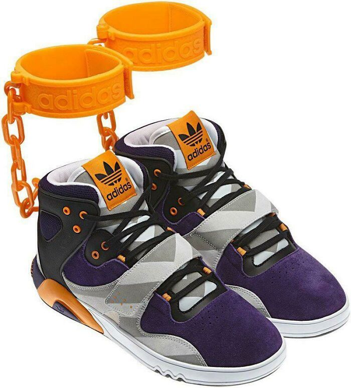 The Infamous Adidas “Shackle Shoes”
