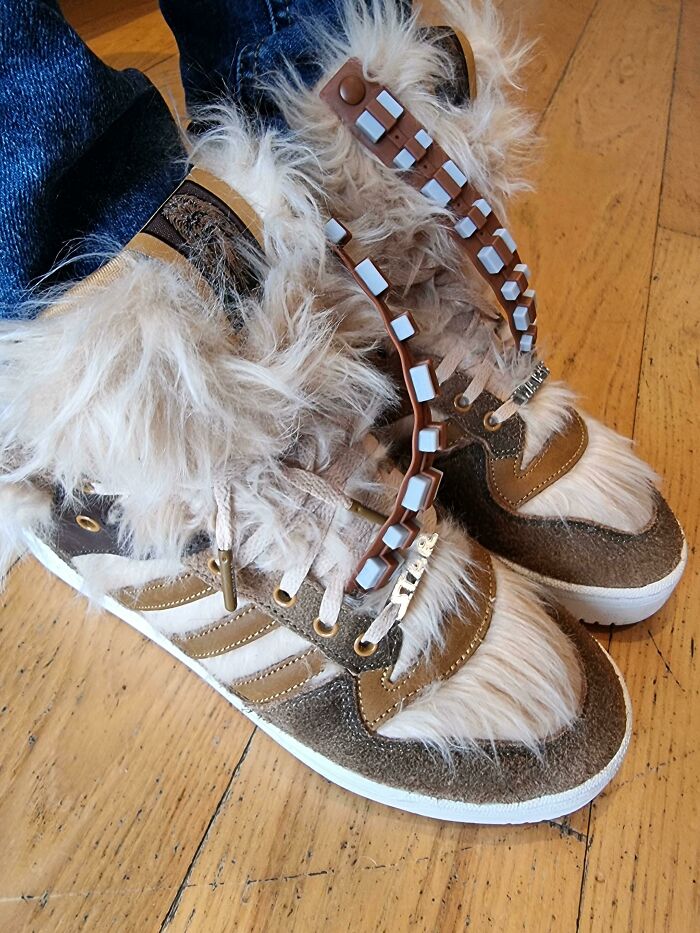 These Wookie Shoes That My Brother Bought