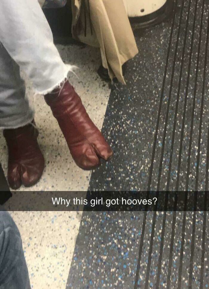 Elf Shoes? I Raise You Hoof Shoes