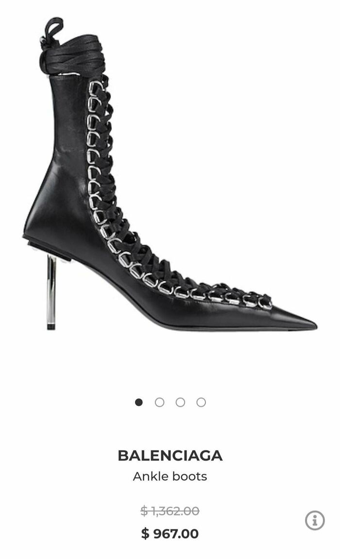 For Only $967, You Can Own Long Shoes! Shoooooooes, If You Will