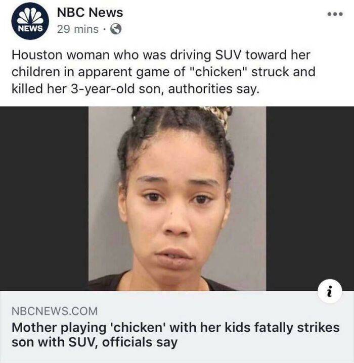 This Mom "Playing Chicken" With Her Kids And An Suv
