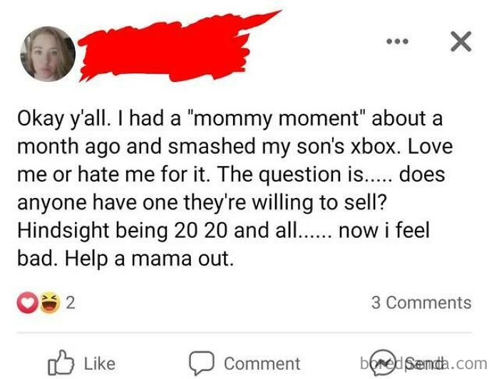 "Mommy Moment"