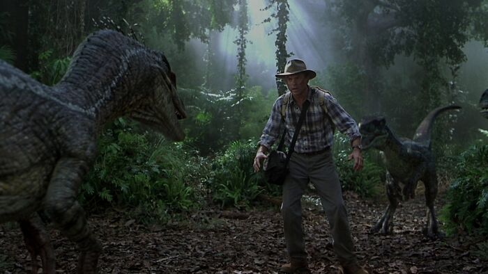 Jurassic Park 3 movie scene 