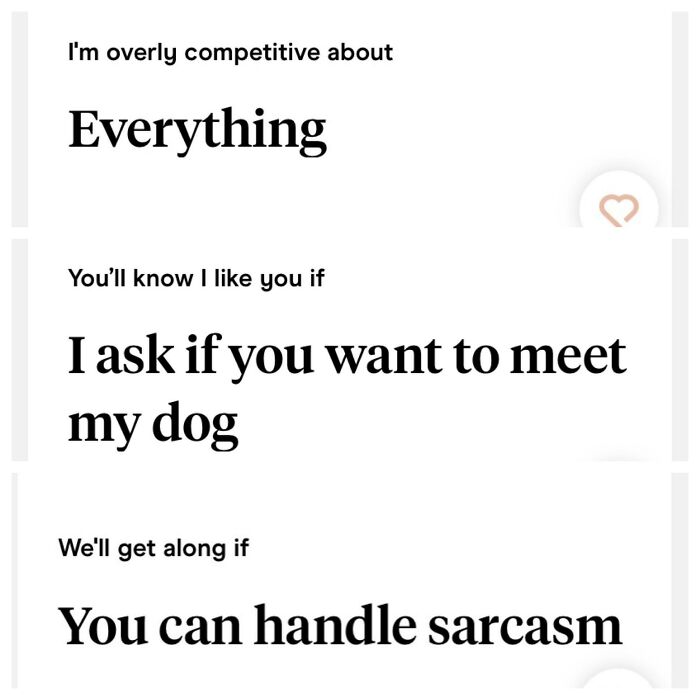 Ladies And Gentlemen, I Have Found The Most Basic Profile In The History Of Hinge