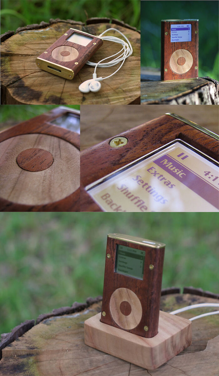 Wood And Brass Ipod