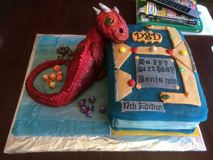 This Cake My Nan Made For My 17th Birthday