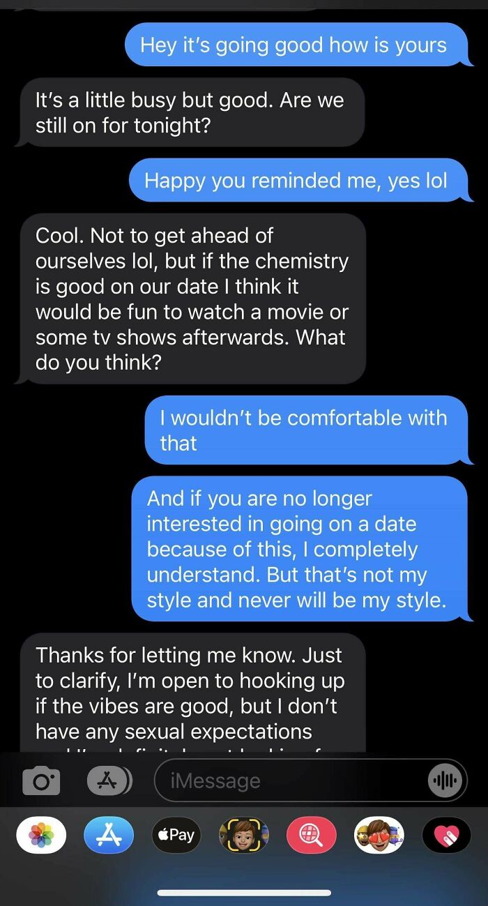 Am I Stuck Up Or Is This Too Much Before A First “Date”? There Was Very Little Communication Prior To Setting A Quick 6:30pm Drink Date, So I Consider Him Basically A Stranger At This Point. 🚩🚩🚩