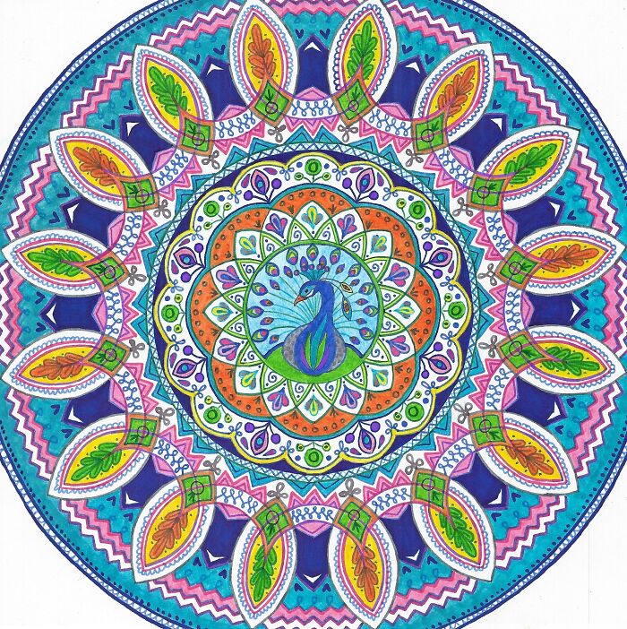 Peacock Mandala