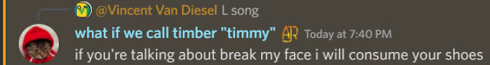 (Context Break My Face Is A Song And I Insulted A Different Song)