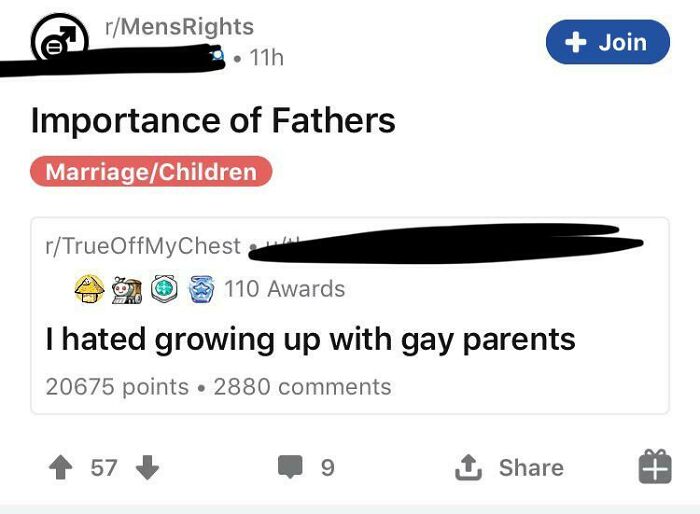 Lesbian Parents Means No Dad 