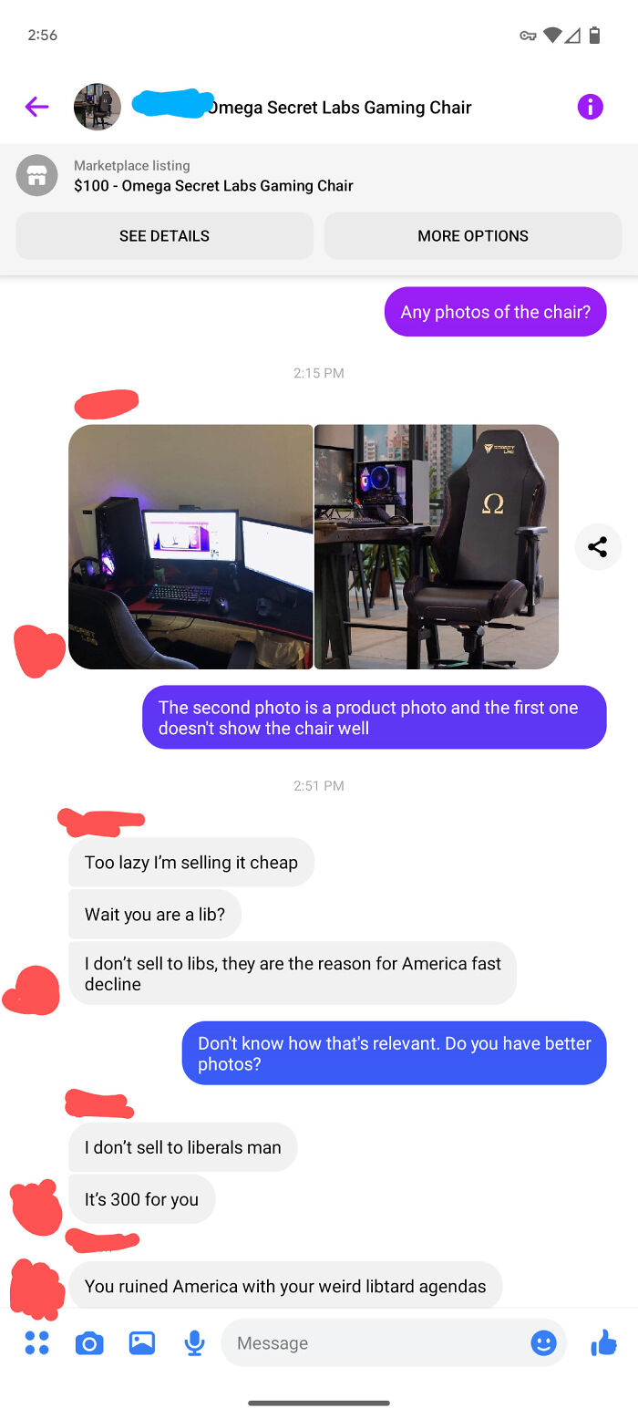 I... I Just Wanted To See Actual Pictures Of The Chair...?