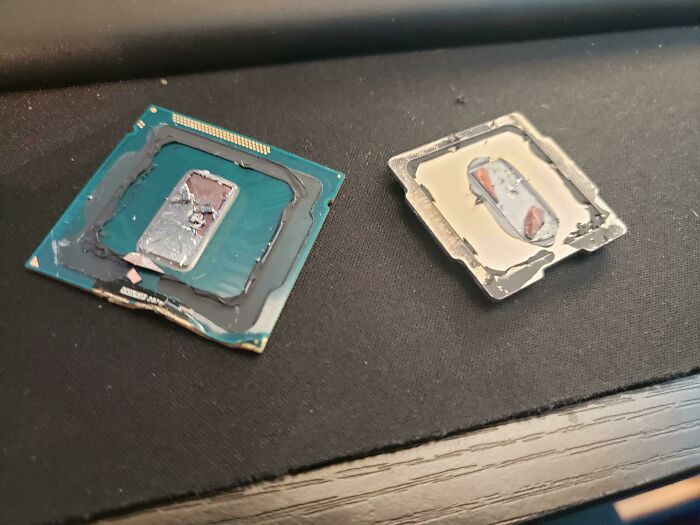 Just Delidded My First Cpu, How Did I Do?
