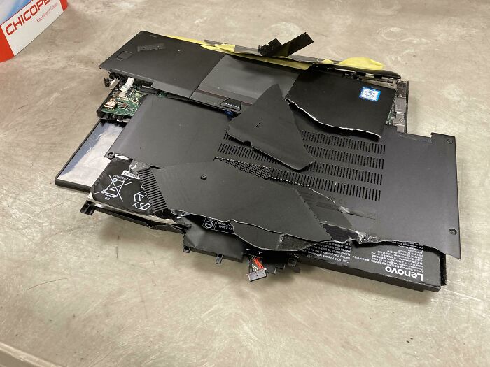 We Still Don't Know The Full Story Behind This. It Was Left On The Av Repair Desk At A School District. I Was Actually Able To Get The Motherboard Running In A Different Chassis And Pull The Serial Number. The Tech At The School That Serial Belonged To Said They Didn't Know About It