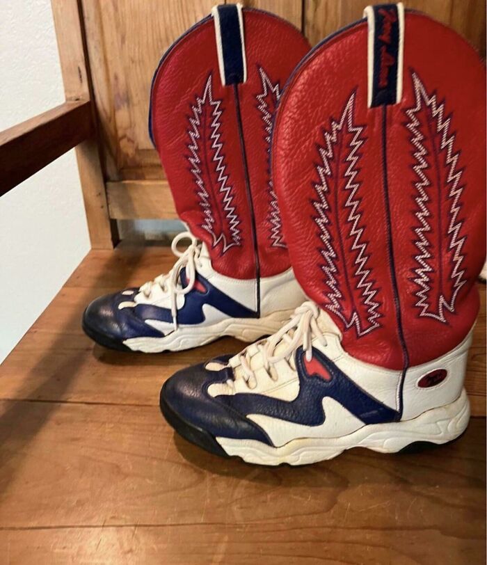 Cowboy Boot Tennis Shoes