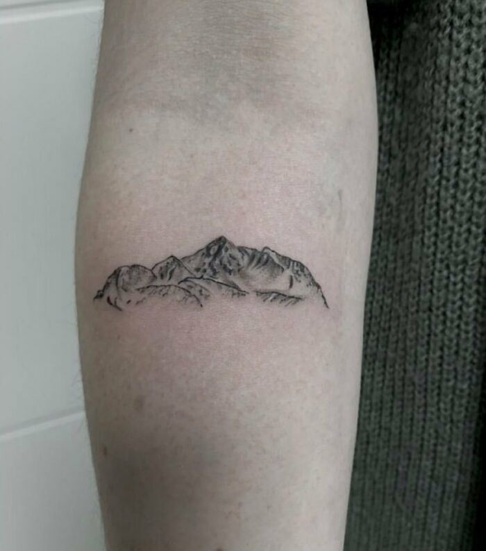 Mountains tattoo
