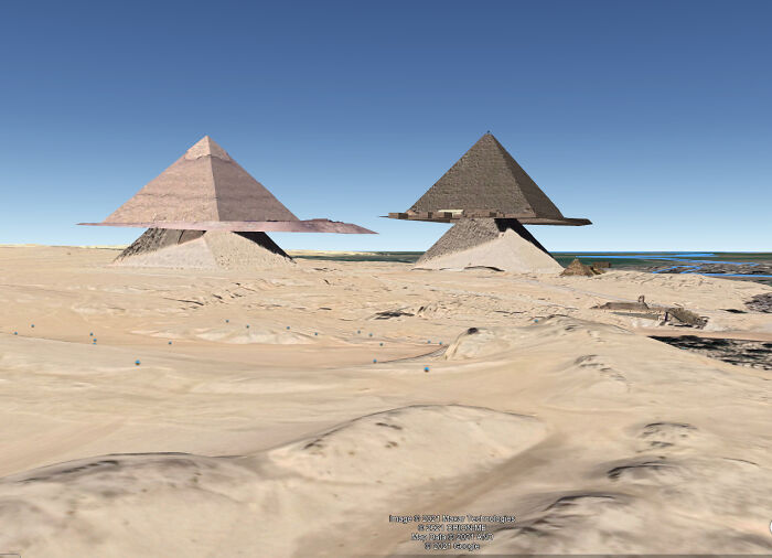 ¡Google Earth revela por fin la verdad sobre las pirámides!