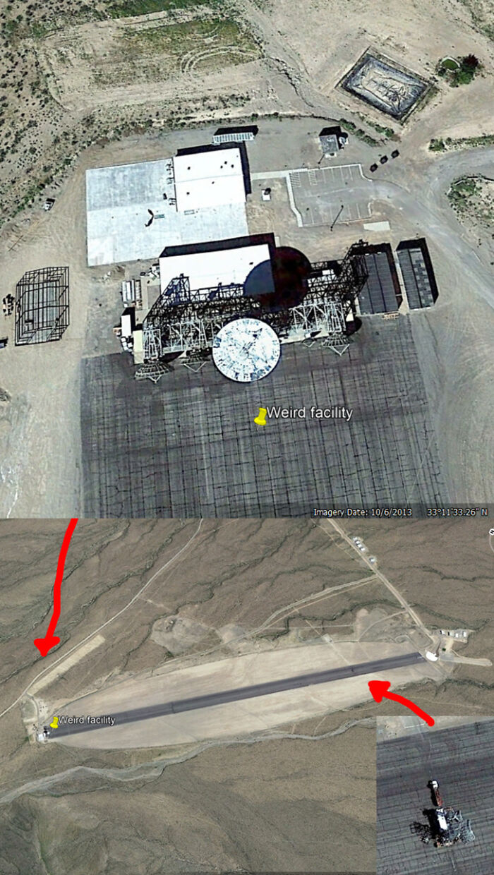 Weird Facility Near White Sands Missile Range Nm