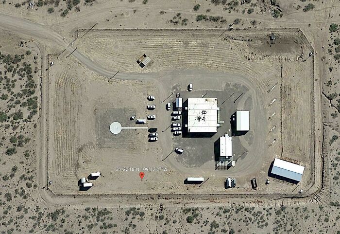 Interesting Looking Facility Is Southeast Arizona 31°22'18"N 109°12'37"W