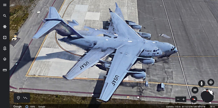 Air Force Base In Alaska Glitched Military Plane