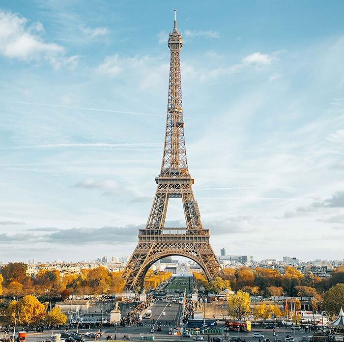 View of Eiffel tower during daytime