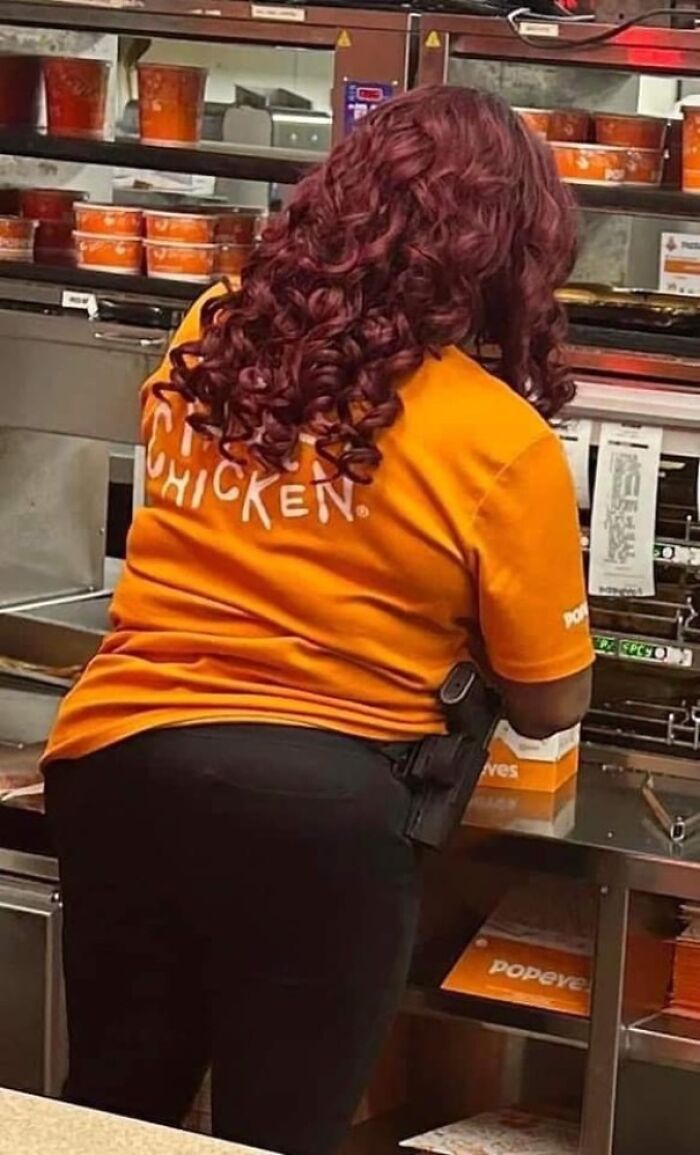 This Popeye’s Employee Strapped On The Job In Nashville