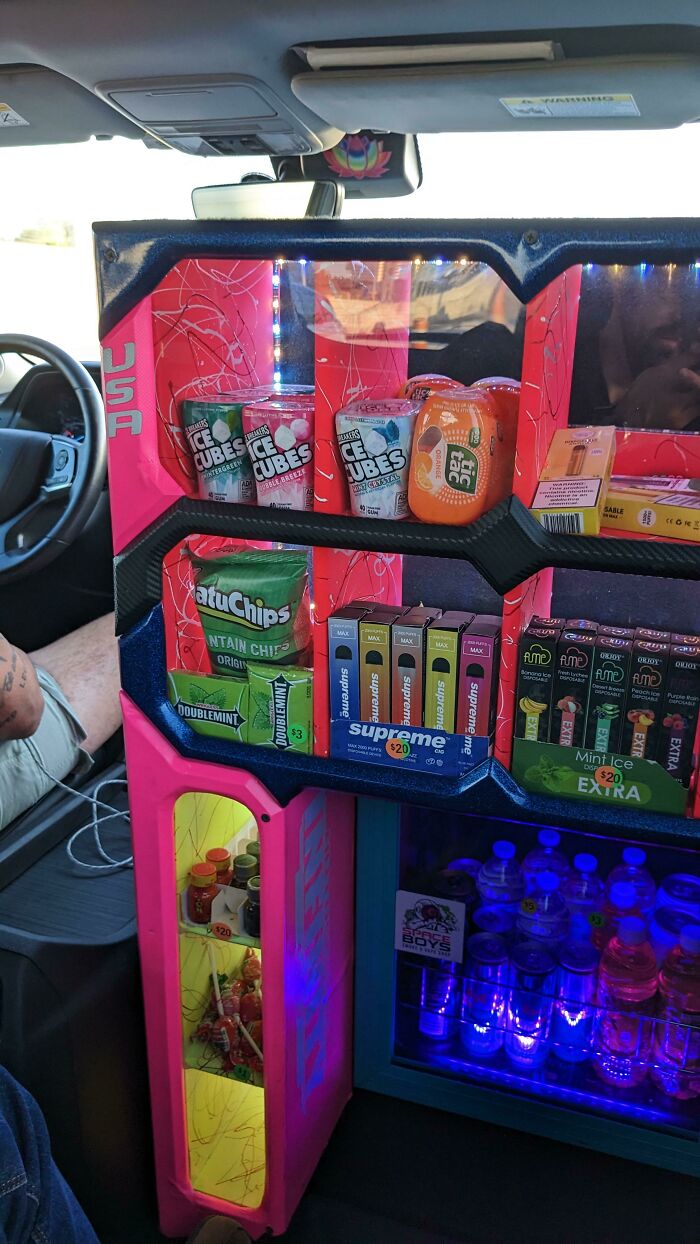 My Uber Is Also A Convenience Store