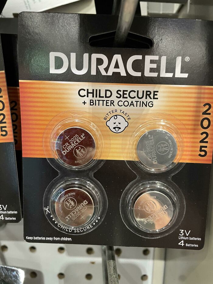 Batteries With “Bitter Coating” To Prevent Kids From Swallowing Them